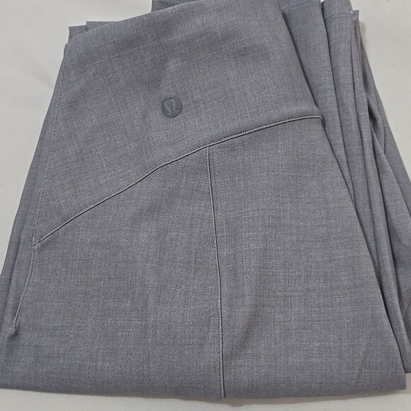 Lululemon Here to There high rise  pant tights light grey trousers size 6 - Picture 9 of 9